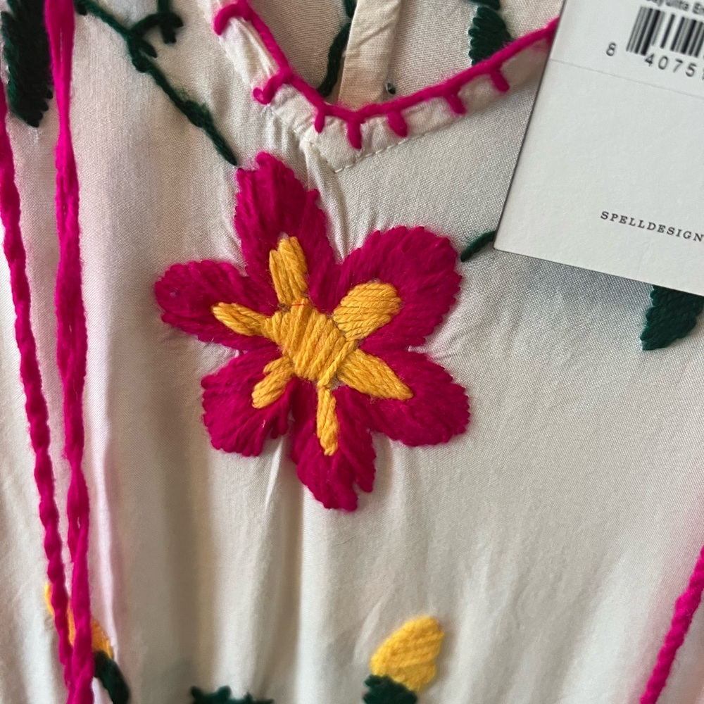 SPELL Sayulita Kaftan NWT - Picture 5 of 8